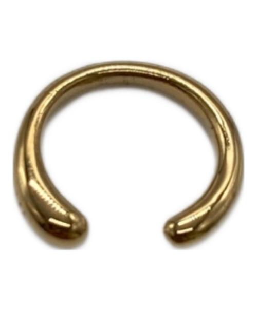 ete（エテ）ete (エテ) 3WAY ストーン×チェーンイヤーカフ ゴールドカラーの古着・服飾アイテム