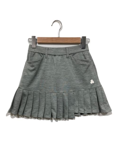 and per se（アンパスィ）and per se (アンパシィ) ゴルフウェア / プリーツスカート グレー サイズ:Sの古着・服飾アイテム