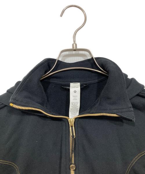 LULULEMON（ルルレモン）LULULEMON (ルルレモン) ジップパーカー ブラック サイズ:2の古着・服飾アイテム
