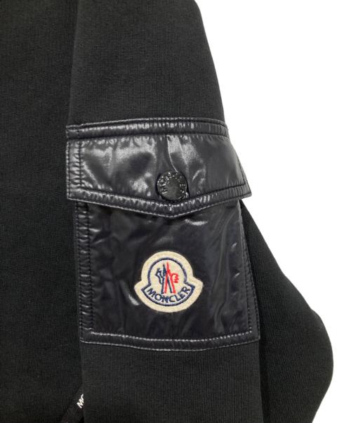 MONCLER（モンクレール）MONCLER (モンクレール) ジップパーカー / ZIP UP CARDIGAN ブラック サイズ:Mの古着・服飾アイテム