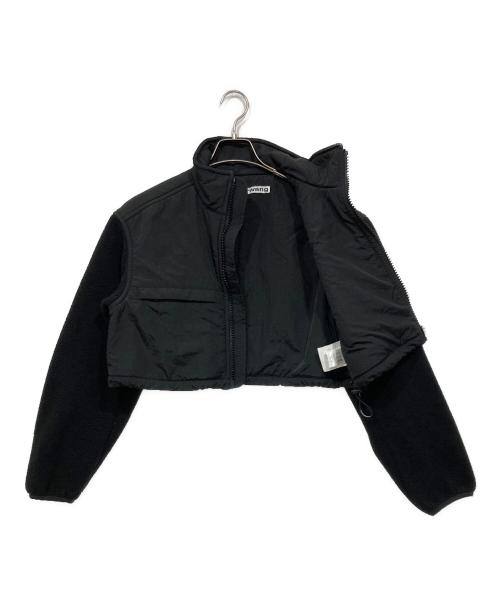 ALEXANDER WANG（アレキサンダー・ワン）ALEXANDER WANG (アレキサンダーワン) クロップド ジップアップ ジャケット ブラック サイズ:XSの古着・服飾アイテム