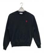 AMI Alexandre Mattiussiアミアレクサンドルマテュッシ）の古着「クルーネックスウェット」｜ブラック