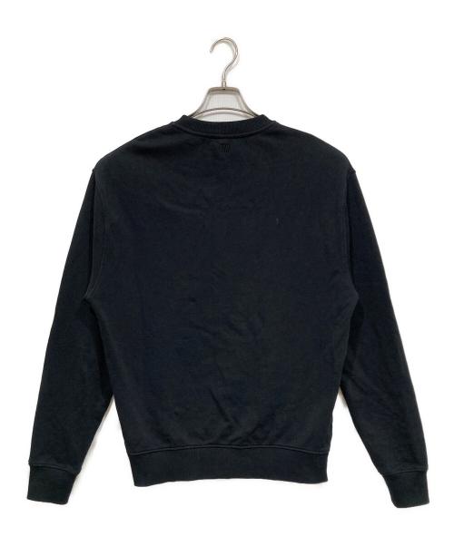 AMI Alexandre Mattiussi（アミアレクサンドルマテュッシ）AMI Alexandre Mattiussi (アミアレクサンドルマテュッシ) クルーネックスウェット ブラック サイズ:Mの古着・服飾アイテム