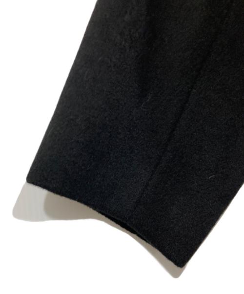 GIVENCHY（ジバンシィ）GIVENCHY (ジバンシィ) スタンドカラーカシミヤショートコート ブラック サイズ:42の古着・服飾アイテム