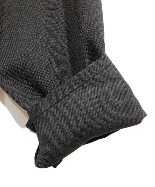 MACKINTOSH PHILOSOPHY（マッキントッシュ フィロソフィー）MACKINTOSH PHILOSOPHY (マッキントッシュ フィロソフィー) リネンライクオックススタンドカラージャケット ブラック サイズ:2の古着・服飾アイテム