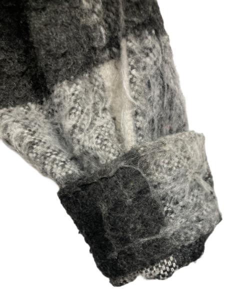 DANKE SCHON（ダンケ シェーン）DANKE SCHON (ダンケ シェーン) BLIND HOOK SHAGGY SH/ ブラインドホックシャギーシャツ ブラック サイズ:Freeの古着・服飾アイテム