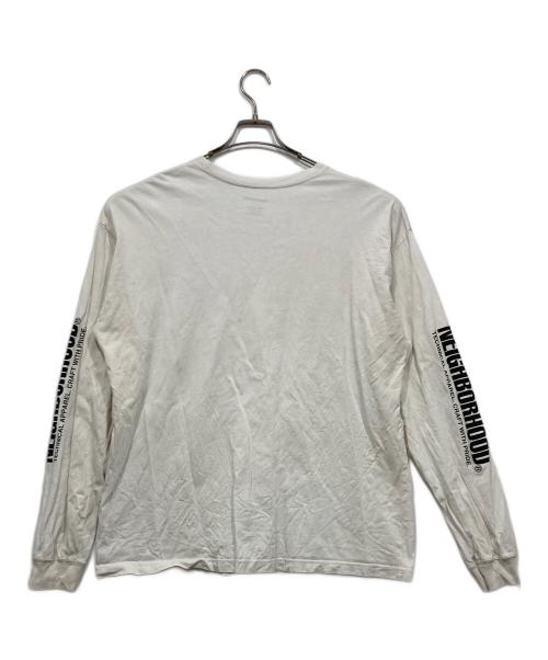 NEIGHBORHOOD（ネイバーフッド）NEIGHBORHOOD (ネイバーフッド) ロングスリーブTシャツ ホワイト サイズ:Lの古着・服飾アイテム