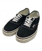 VANS×WACKO MARIAバンズ×ワコマリア）の古着「コラボローカットスニーカー　Authentic」｜ブラック