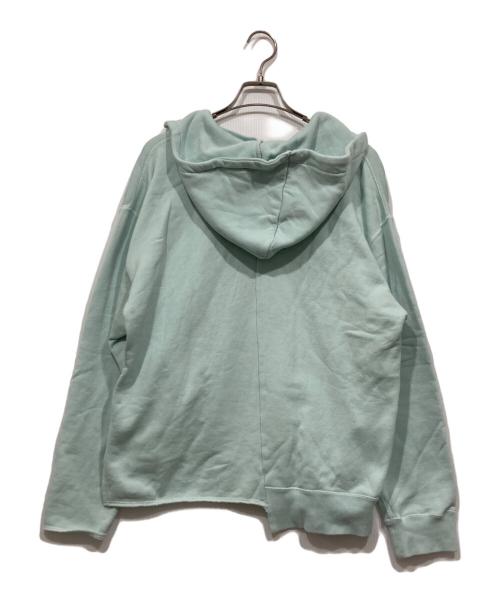 jieda（ジエダ）jieda (ジエダ) ASYMMETRY HOODIE  / アシンメトリーパーカー ブルー サイズ:1の古着・服飾アイテム