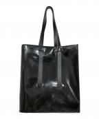 +Jプラスジェイ）の古着「レザートートバッグ」｜ブラック