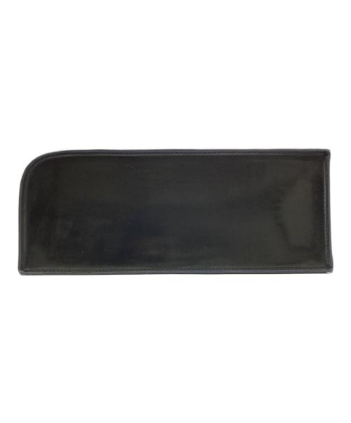 +J（プラスジェイ）+J (プラスジェイ) レザートートバッグ ブラックの古着・服飾アイテム