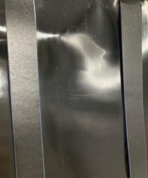 +J（プラスジェイ）+J (プラスジェイ) レザートートバッグ ブラックの古着・服飾アイテム