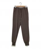 BARNYARDSTORMバンヤードストーム）の古着「クロップドジョガーパンツ」｜カーキ