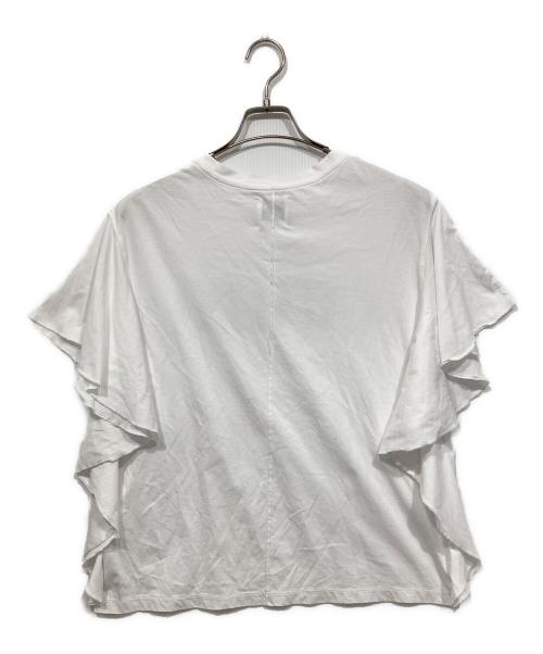 MICA&DEAL（マイカアンドディール）MICA&DEAL (マイカアンドディール) ロゴフリルTシャツ ホワイト サイズ:FREEの古着・服飾アイテム