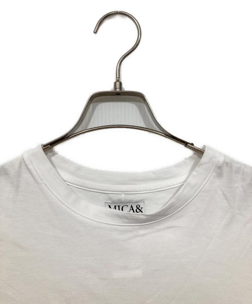 MICA&DEAL（マイカアンドディール）MICA&DEAL (マイカアンドディール) ロゴフリルTシャツ ホワイト サイズ:FREEの古着・服飾アイテム