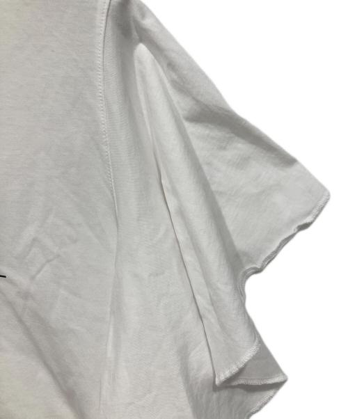 MICA&DEAL（マイカアンドディール）MICA&DEAL (マイカアンドディール) ロゴフリルTシャツ ホワイト サイズ:FREEの古着・服飾アイテム