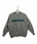 BARNYARDSTORMバンヤードストーム）の古着「INVERTEDニット」｜グレー