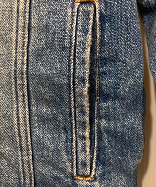 Calvin Klein Jeans（カルバンクラインジーンズ）Calvin Klein Jeans (カルバンクラインジーンズ) 90s ウォッシュドデニムトラッカージャケット ブルー サイズ:XSの古着・服飾アイテム