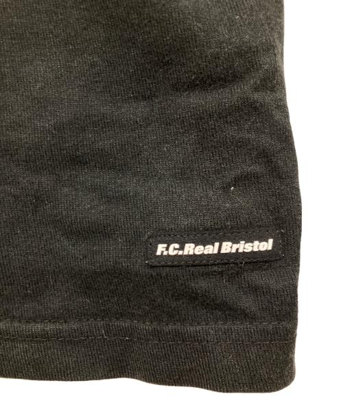 F.C.R.B.（エフシーレアルブリストル）F.C.R.B. (エフシーレアルブリストル) プリントTシャツ ブラック サイズ:Mの古着・服飾アイテム