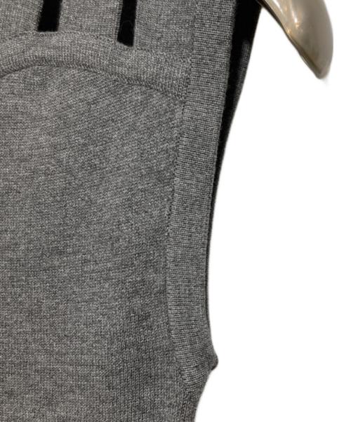 MILLY（ミリー）MILLY (ミリー) ノースリーブワンピース グレー サイズ:P 未使用品の古着・服飾アイテム