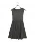 MILLY (ミリー) ノースリーブワンピース グレー サイズ:P 未使用品：5000円