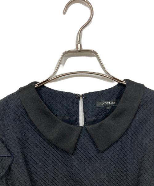 LOVELESS（ラブレス）LOVELESS (ラブレス) ノースリーブワンピース ブラック サイズ:34 未使用品の古着・服飾アイテム