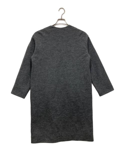 Pinky & Dianne（ピンキーアンドダイアン）Pinky & Dianne (ピンキーアンドダイアン) リバージャージファーポケット グレー サイズ:34 未使用品の古着・服飾アイテム