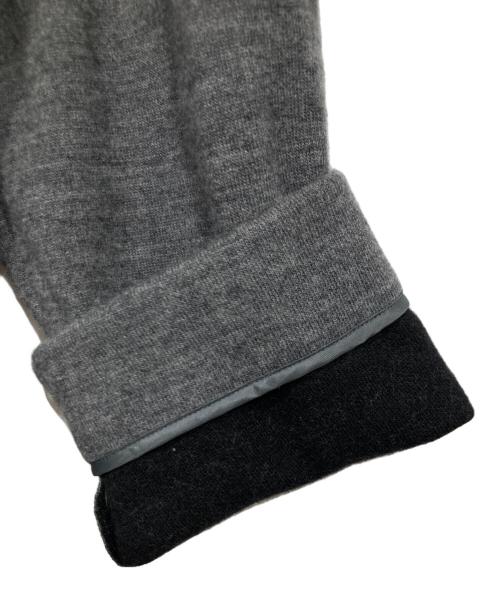 Pinky & Dianne（ピンキーアンドダイアン）Pinky & Dianne (ピンキーアンドダイアン) リバージャージファーポケット グレー サイズ:34 未使用品の古着・服飾アイテム