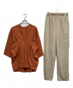 MANOFマノフ）の古着「RELAX CASUAL SET UP」｜ブラウン