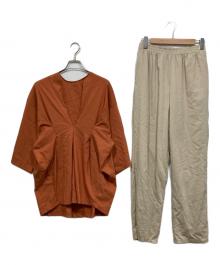 MANOF（マノフ）の古着「RELAX CASUAL SET UP」｜ブラウン