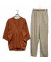 MANOF（マノフ）の古着「RELAX CASUAL SET UP」｜ブラウン