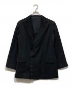 Y'sワイズ）の古着「テーラードジャケット」｜ブラック