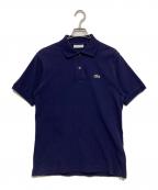 LACOSTEラコステ）の古着「半袖ポロシャツ / クラシックフィット カノコポロシャツ」｜ネイビー