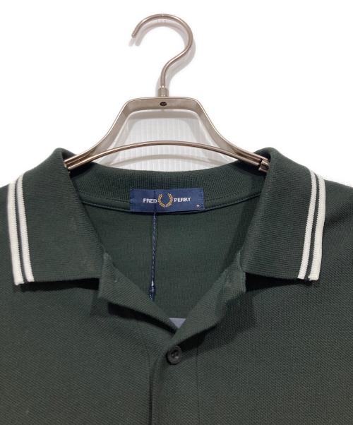FRED PERRY（フレッドペリー）FRED PERRY (フレッドペリー) The Fred Perry Shirt グリーン サイズ:Ｍの古着・服飾アイテム