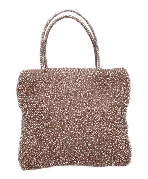 ANTEPRIMA（アンテプリマ）ANTEPRIMA (アンテプリマ) ハローキティ コラボ ワイヤーハンドバッグ ピンクの古着・服飾アイテム