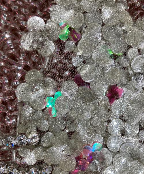 ANTEPRIMA（アンテプリマ）ANTEPRIMA (アンテプリマ) ハローキティ コラボ ワイヤーハンドバッグ ピンクの古着・服飾アイテム