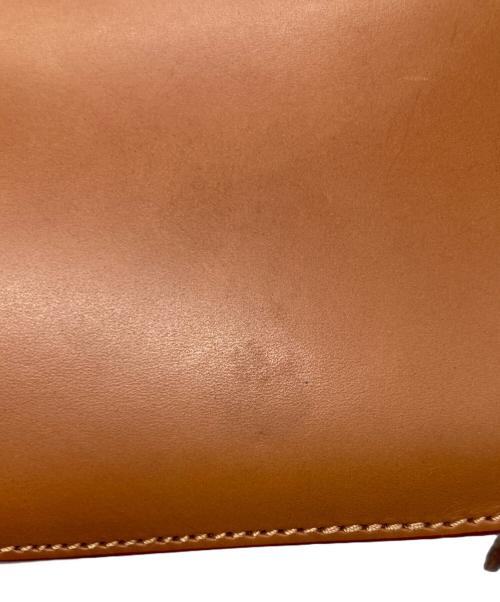 leather craft by emi（レザークラフトバイエミ）leather craft by emi (レザークラフトバイエミ) レザーハンドバッグ ブラウンの古着・服飾アイテム