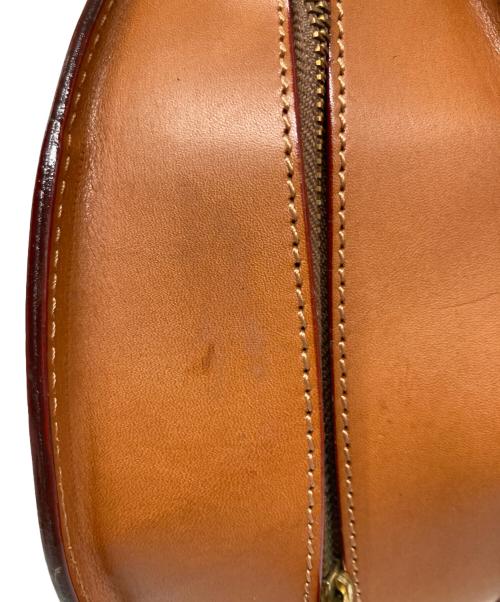 leather craft by emi（レザークラフトバイエミ）leather craft by emi (レザークラフトバイエミ) レザーハンドバッグ ブラウンの古着・服飾アイテム