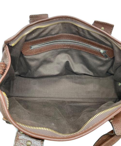 Chloe（クロエ）Chloe (クロエ) エディターズバッグ ブラウンの古着・服飾アイテム