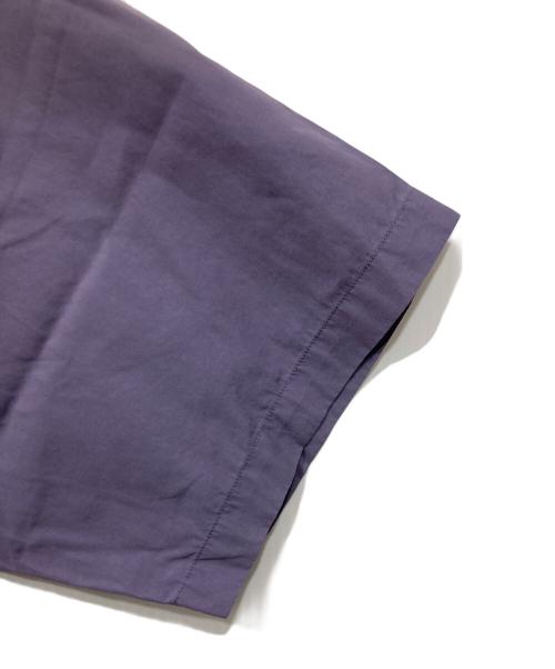 URBAN RESEARCH（アーバンリサーチ）URBAN RESEARCH (アーバンリサーチ) トーマスメイソンオーバーショートスリーブシャツ パープル サイズ:Mの古着・服飾アイテム