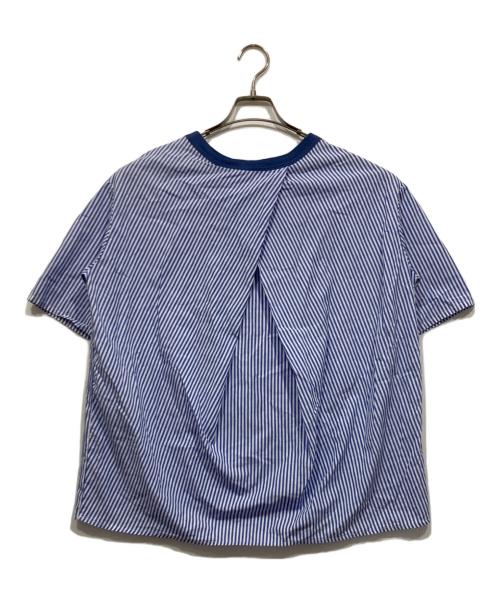 maillot（マイヨ）maillot (マイヨ) プルオーバーシャツ ブルー サイズ:1の古着・服飾アイテム