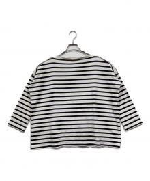 dahl'ia（ダリア）の古着「ボーダーカットソー」｜ホワイト×ネイビー