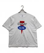 CHALLENGER×HOSOIチャレンジャー×ホソイ）の古着「ロゴTシャツ」｜ホワイト