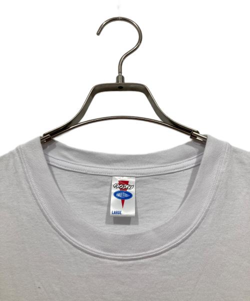 CHALLENGER（チャレンジャー）CHALLENGER (チャレンジャー) HOSOI (ホソイ) ロゴTシャツ ホワイト サイズ:Lの古着・服飾アイテム
