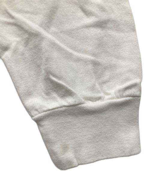 CHALLENGER（チャレンジャー）CHALLENGER (チャレンジャー) ファイヤーパターンロングスリーブTシャツ ホワイト サイズ:Lの古着・服飾アイテム