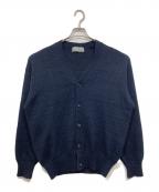 COMME des GARCONS HOMMEコムデギャルソン オム）の古着「Vネックニットカーディガン」｜ネイビー