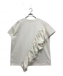 SUM1 STYLE（スミスタイル）の古着「フリルTシャツ」｜ホワイト