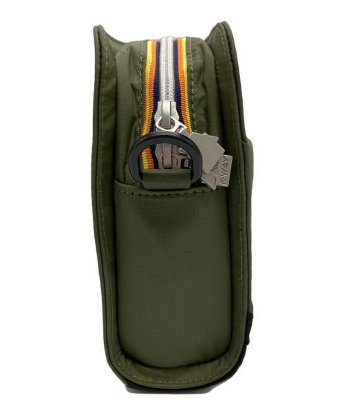 K-WAY（ケイウェイ）K-WAY (ケイウェイ) ショルダーバッグ グリーンの古着・服飾アイテム