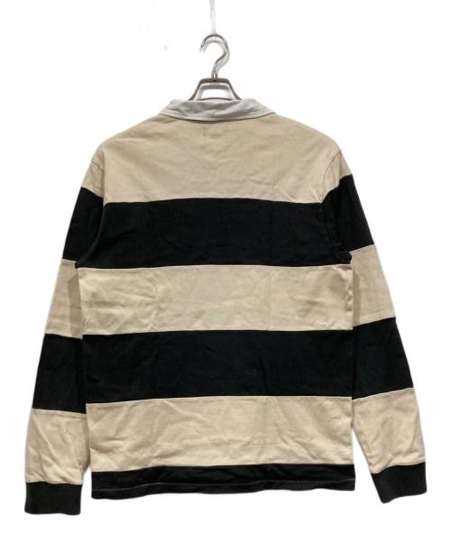 POLO JEANS CO.（ポロジーンズカンパニー）POLO JEANS CO. (ポロジーンズカンパニー) フットボールカットソー ベージュ×グレー サイズ:XLの古着・服飾アイテム