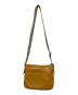 HAMANO (ハマノ) レザーショルダーバッグ イエロー：4000円